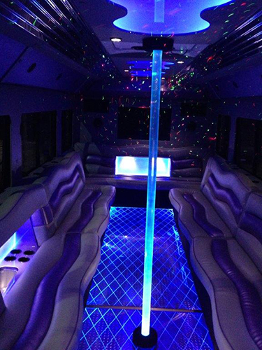Party Bus with the pole
