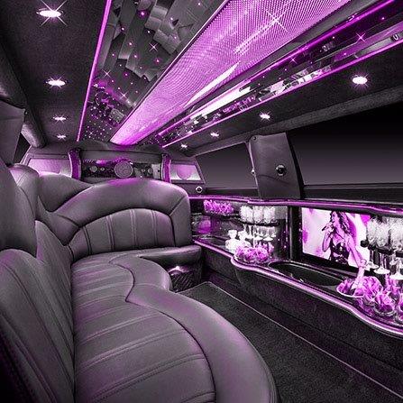 Lincoln MKT limousine interior